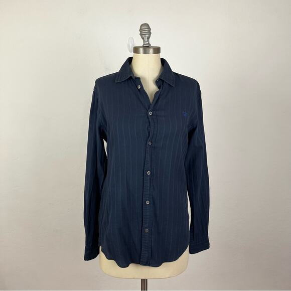 Marc by Marc Jacobs Blue Stripe Button Down - Picture 1 of 7